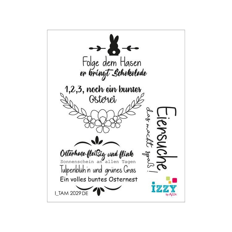 Rubinstempel &#39;Ostersprüche&#39;