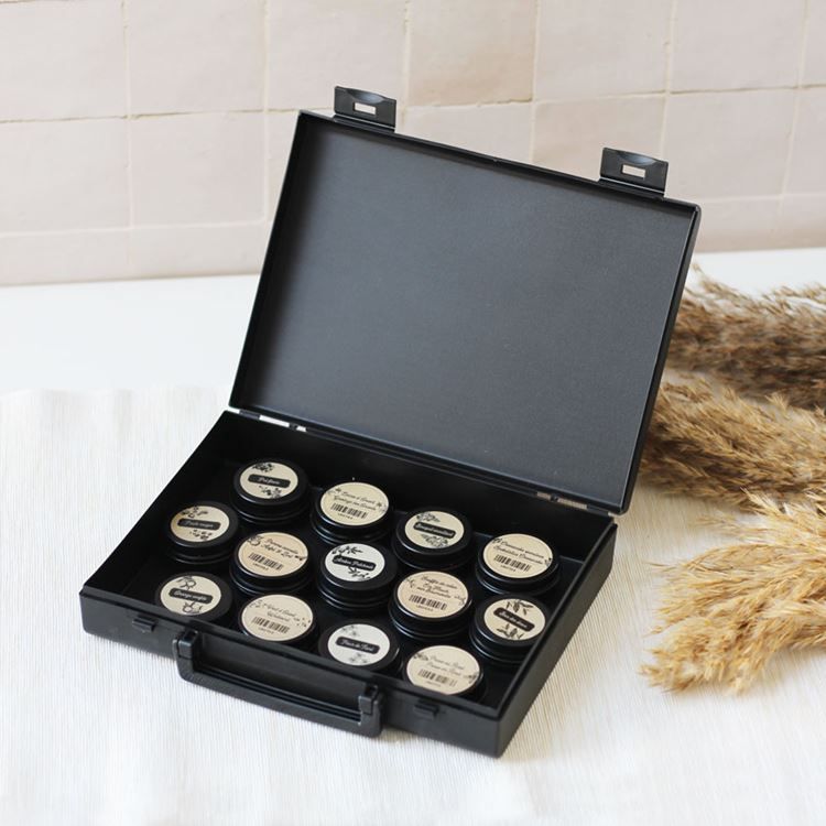 Kerzen Riechproben-Koffer