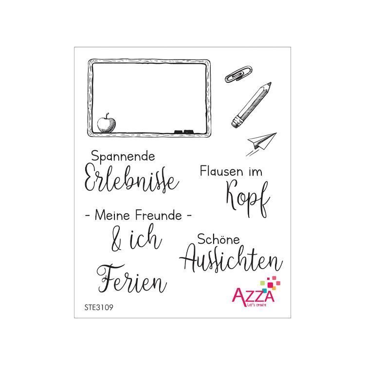 Rubinstempel &#39;Schule&#39;