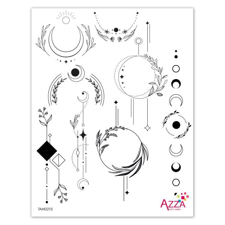 Tampons diamant &#39;Céleste&#39;