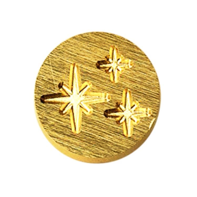 Wachssiegel 'Sterne' (17 mm)