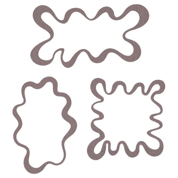 Stanzformen 'Abstrakte Rahmen'