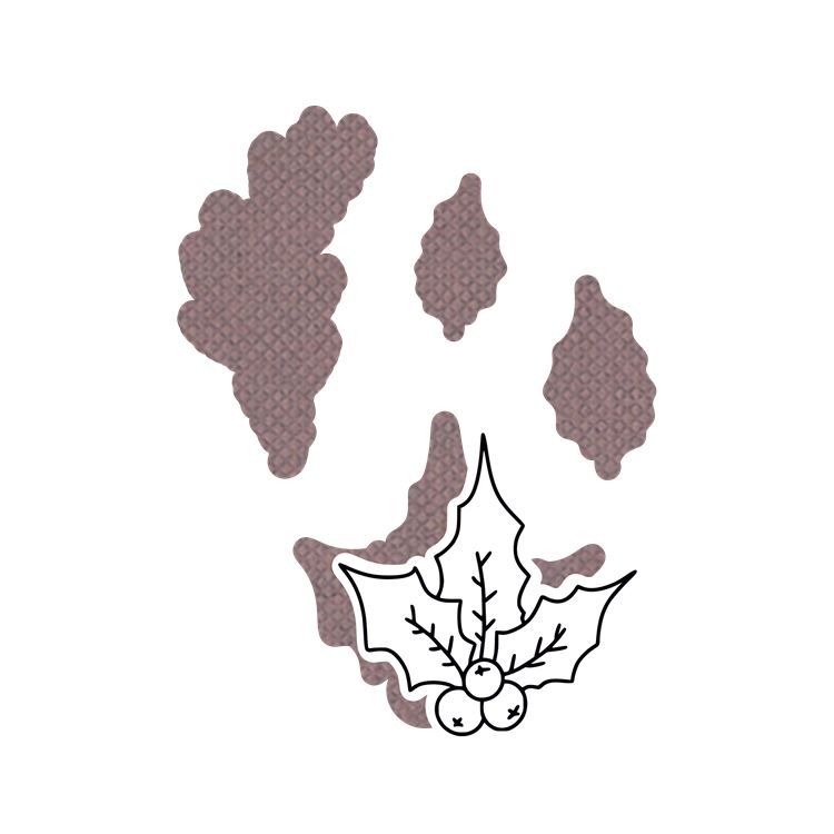 Stanzformen &#39;Festliche Bäume&#39; 2&#39;