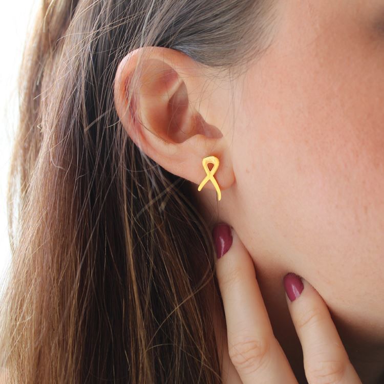 Boucles d'oreilles Octobre Rose