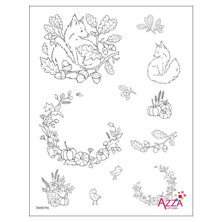 Diamantstempel ‘Herbstliche Poesie’