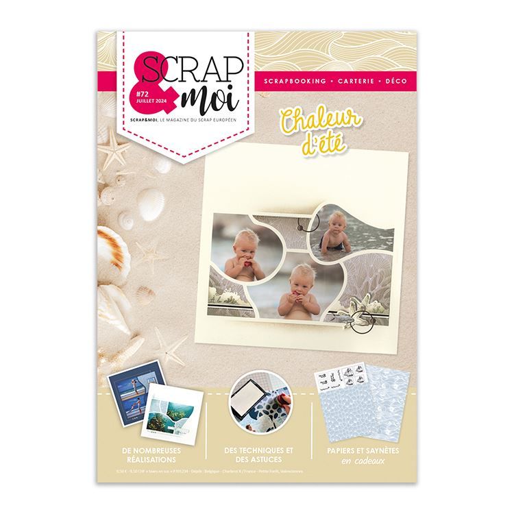 Scrap&amp;Moi Magazin Nr. 72 🇫🇷