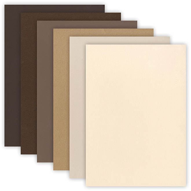 Chamäleonpapier 'Braun'