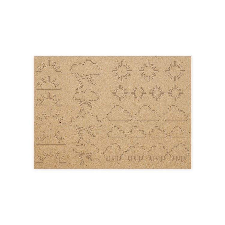 Kraft-Konturenfiguren ‘Himmelsgeschenke’