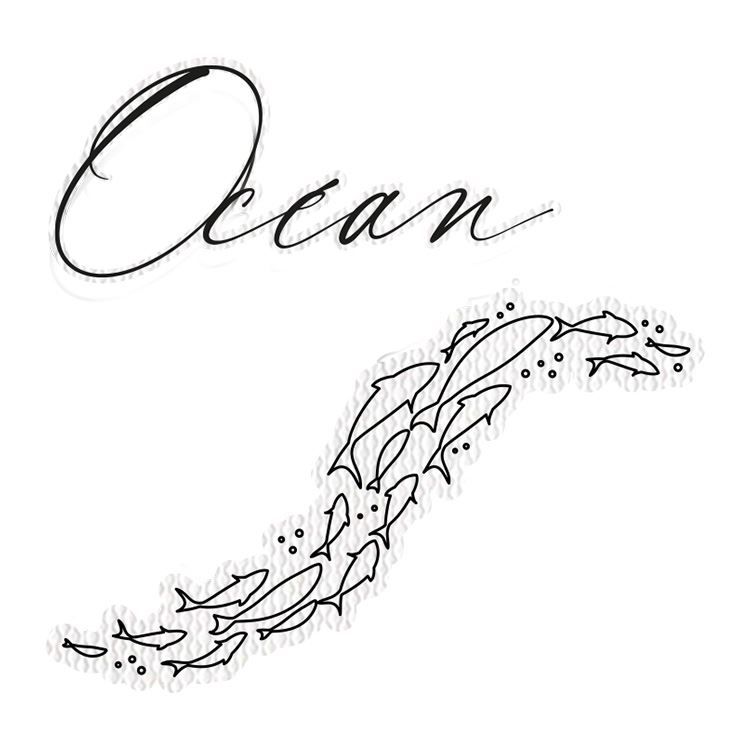 Mikrostempel und Stanzformen 'Meeresbrise'