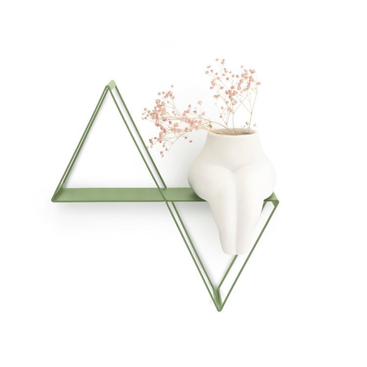 Regal No. 1 in Moosgrün