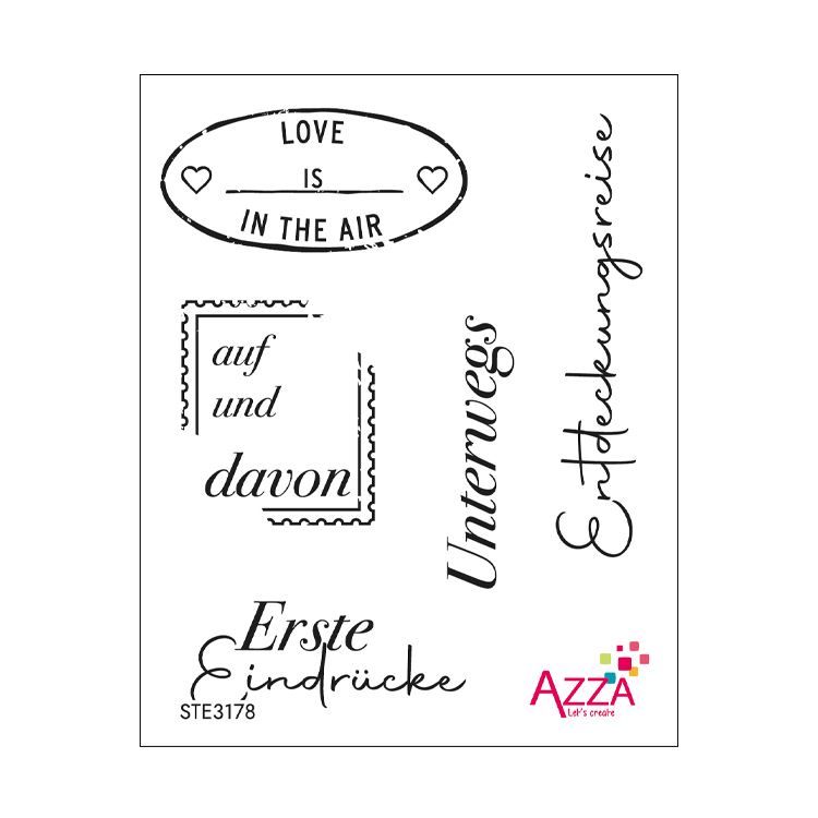 Rubinstempel 'Worte Philatelie'