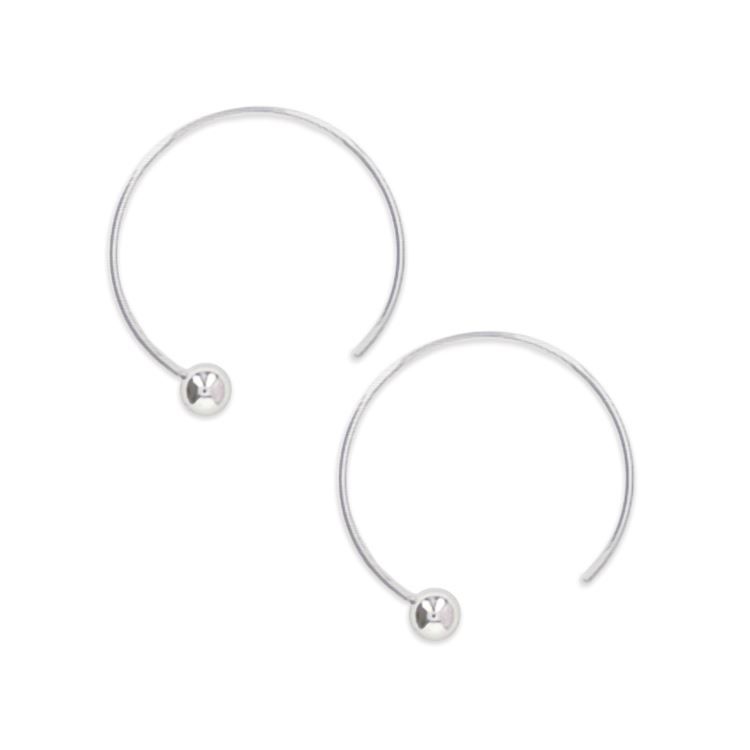 Créoles fines 3.5cm