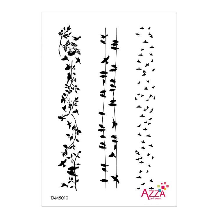 Ministempel ‘Schöne Vögel’