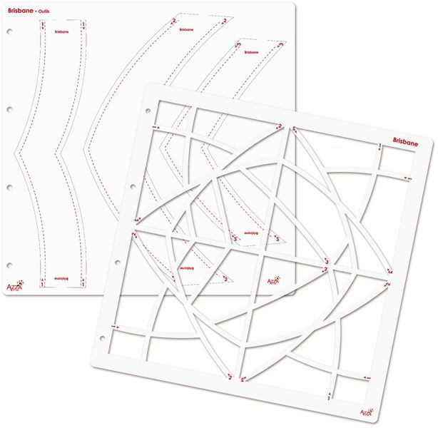 Gemischte Fotoschablonen 'Brisbane' (30x30cm)