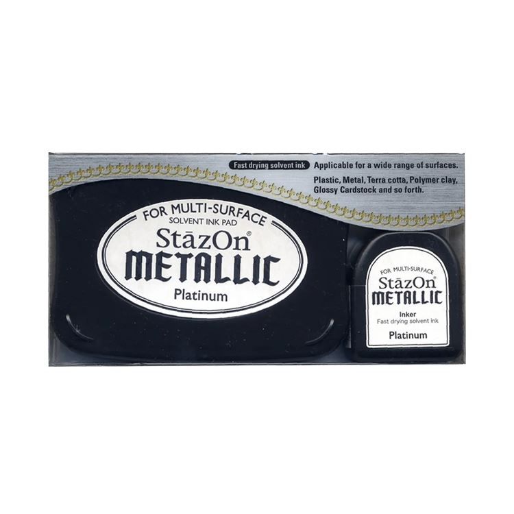 Stazon Stempelfarbe 'Platin'