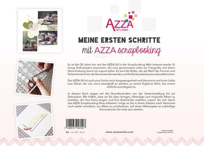 AZZA Buch 'Meine ersten Schritte im Scrapbooking'
