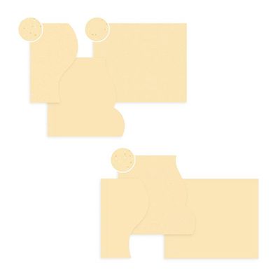 Set zugeschnittene Seiten 'New Delhi II'