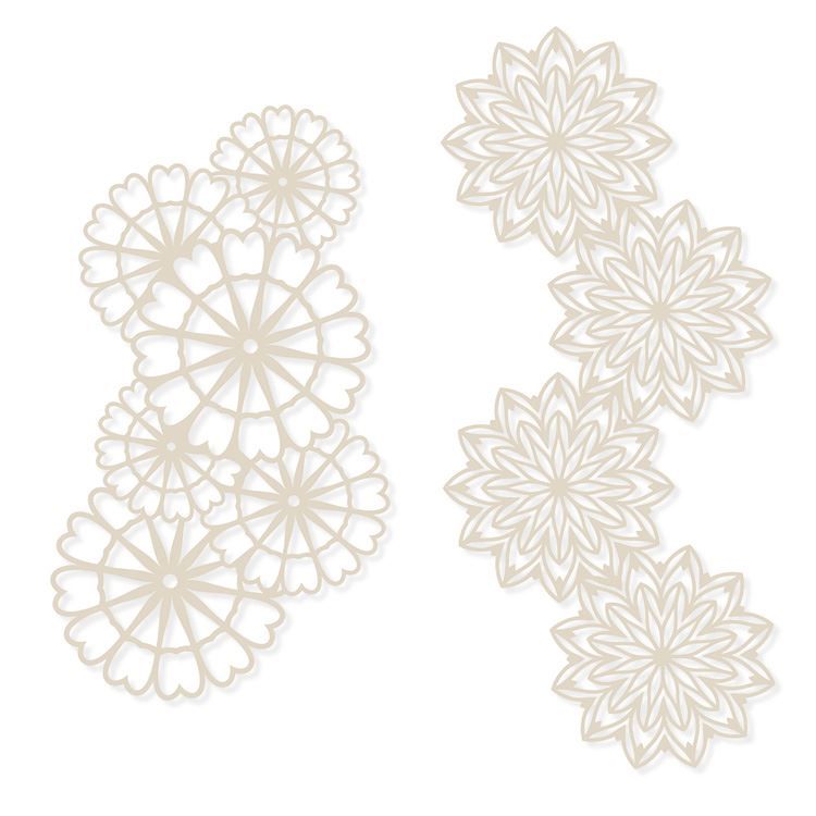 Randschablonen ‘Künstlerische Symbole’