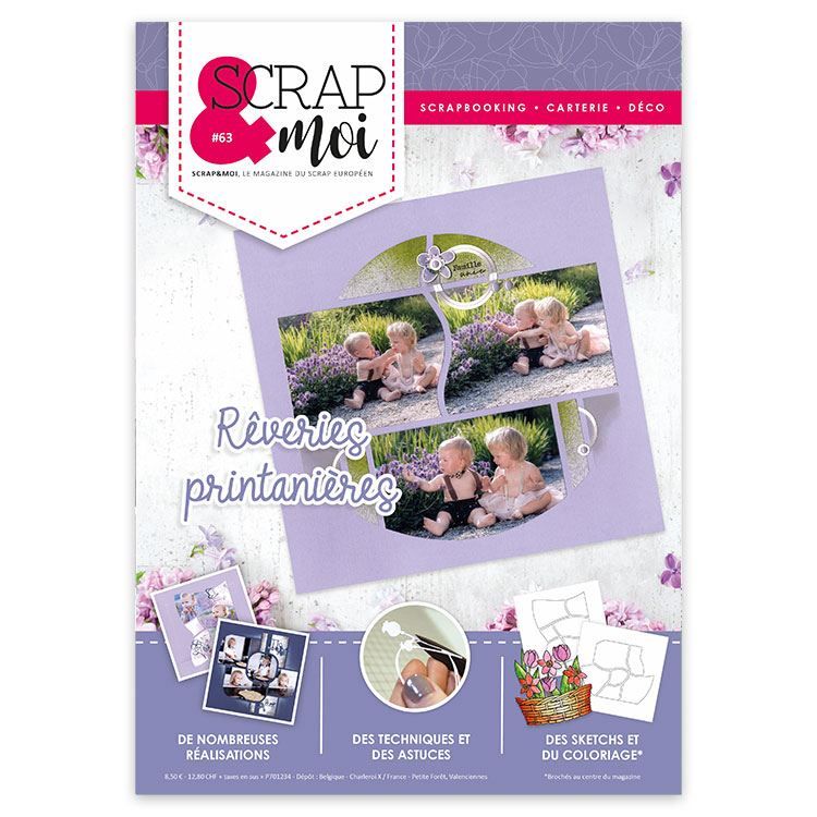 Scrap&amp;Moi Magazin Nr. 63 🇫🇷