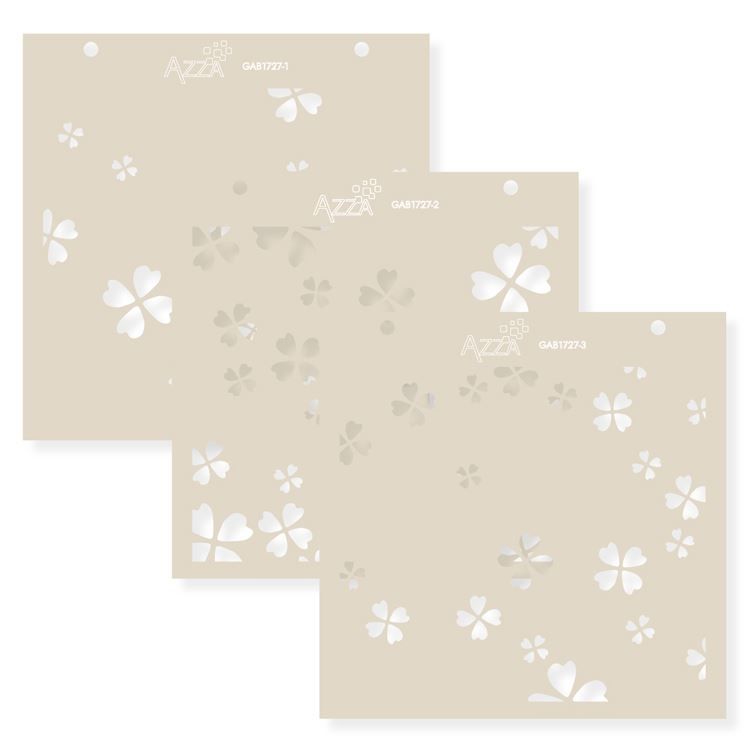 Lagenschablonen 15x15 ‘Glück’