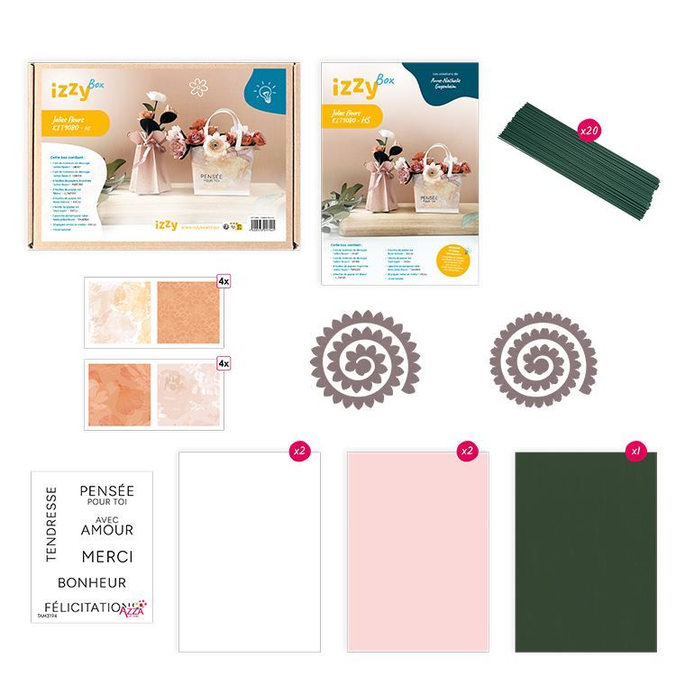 Izzy Box 'Jolies fleurs'