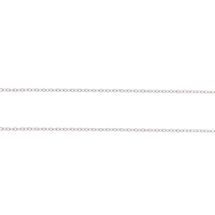 Feine Ankerkette | Silberfarben,45 cm