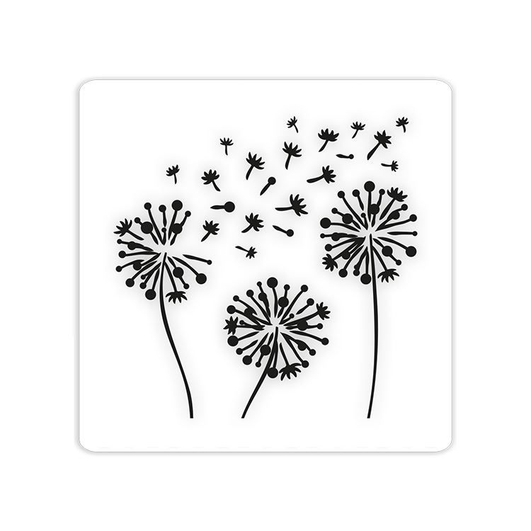 Prägeform ‘Löwenzahn’ (15x15 cm)