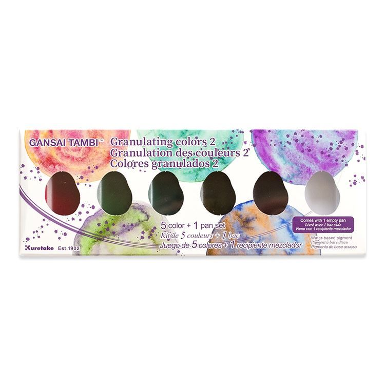 Gansai Tambi Palette ‘Granulating colors 2’