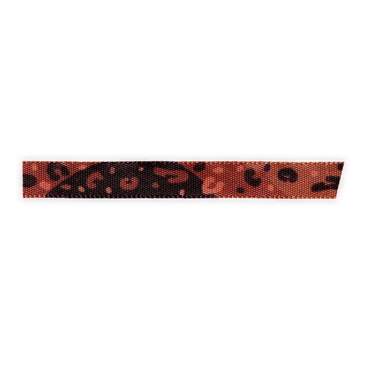 Bedrucktes Satinband ‘Leopard’ (8mmx5m)