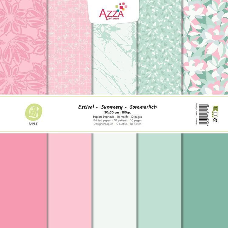 Designpapierblock ‘Sommerlich’
