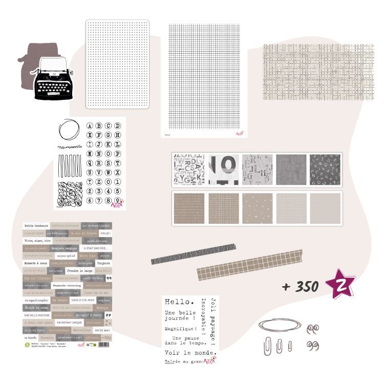 XL-Set ´Buchstaben´