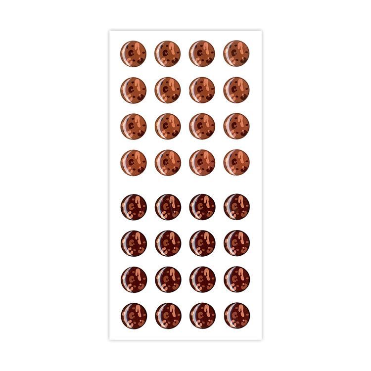 Motivperlen 'Leopard' (32 Stk.)