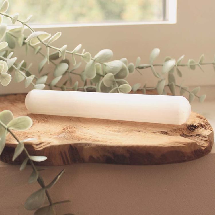 Massagestab aus Selenit