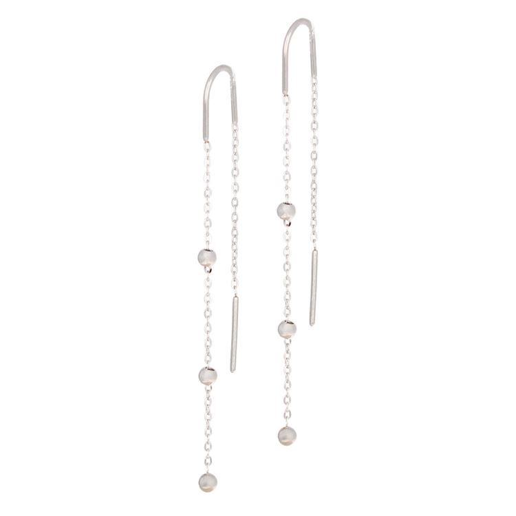 BOU Harmony, chaine barette et billes, argenté