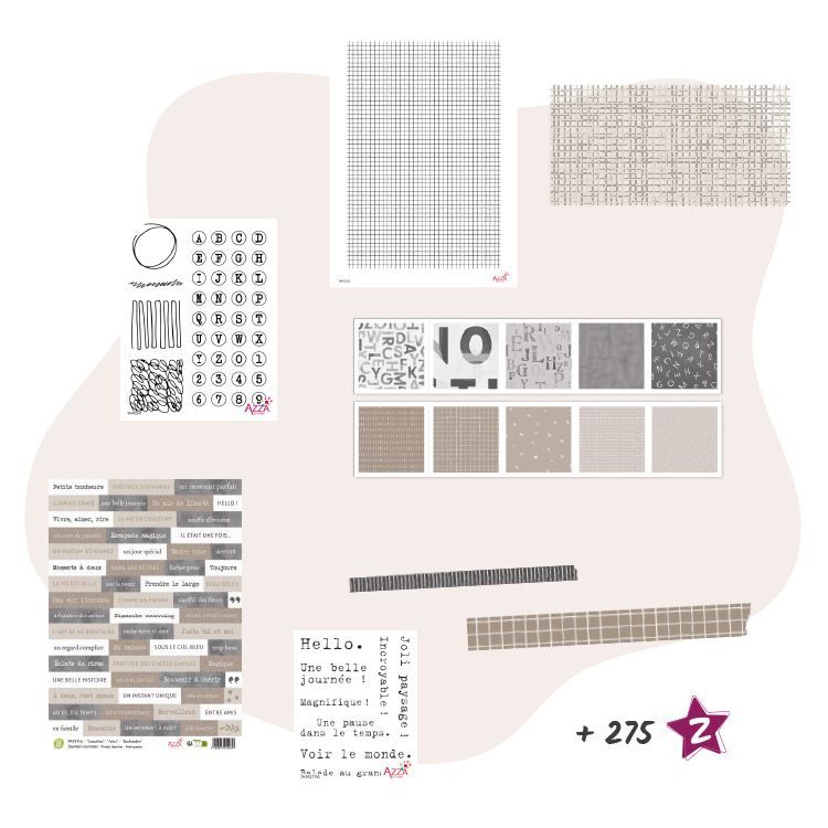 Set ´Buchstaben` 🇫🇷