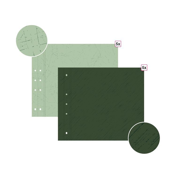 Designpapierseiten 30x30 'Liverpool III'