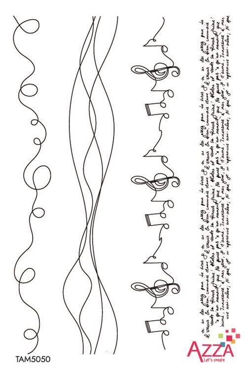 Mini-tampons 'Poésie lyrique'