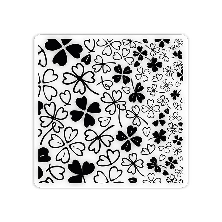 Prägeform 'Glück' (15x15 cm)