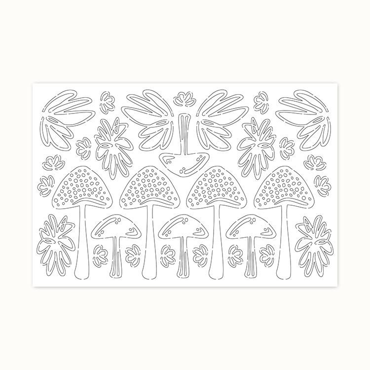 Konturenfiguren 'Zauberwald'