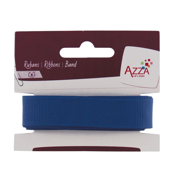 Ripsband 'Jeansblau' (15mm x 3m)