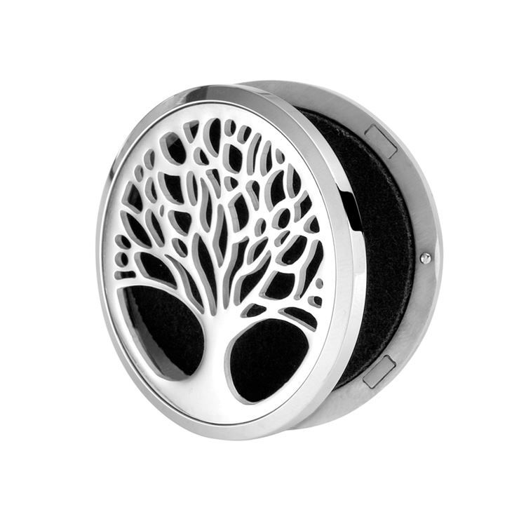 Grand diffuseur auto arbre de vie, argenté