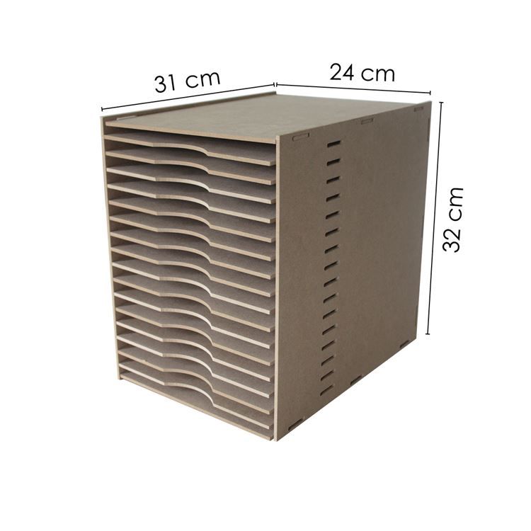 MDF Möbel für A4 Papier