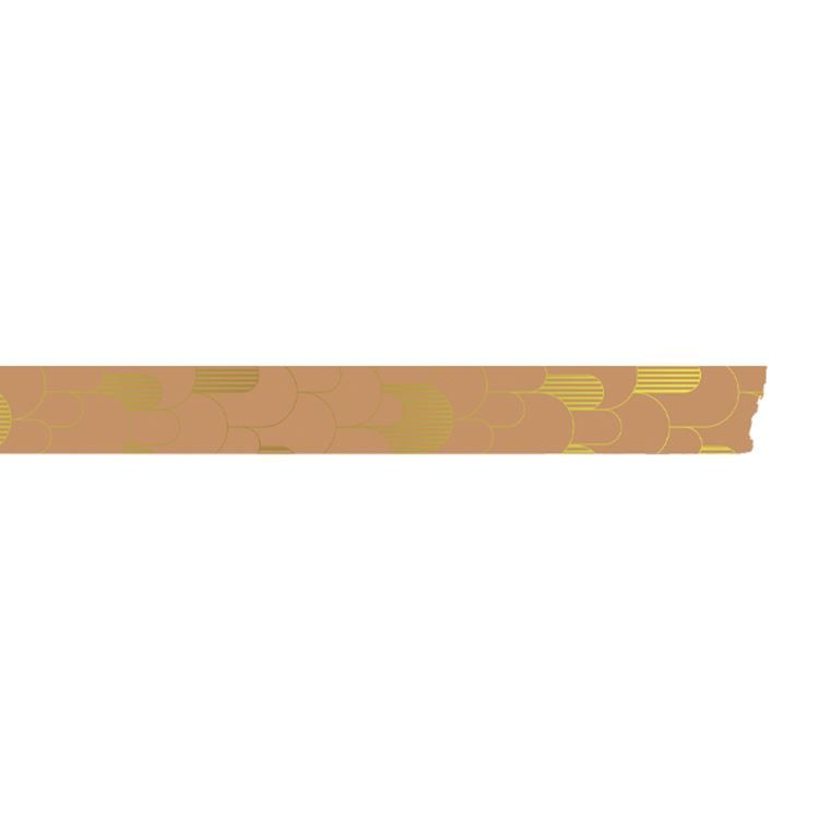 Washi-Tape 15mmx8m 'Arkaden' (goldig foliert)