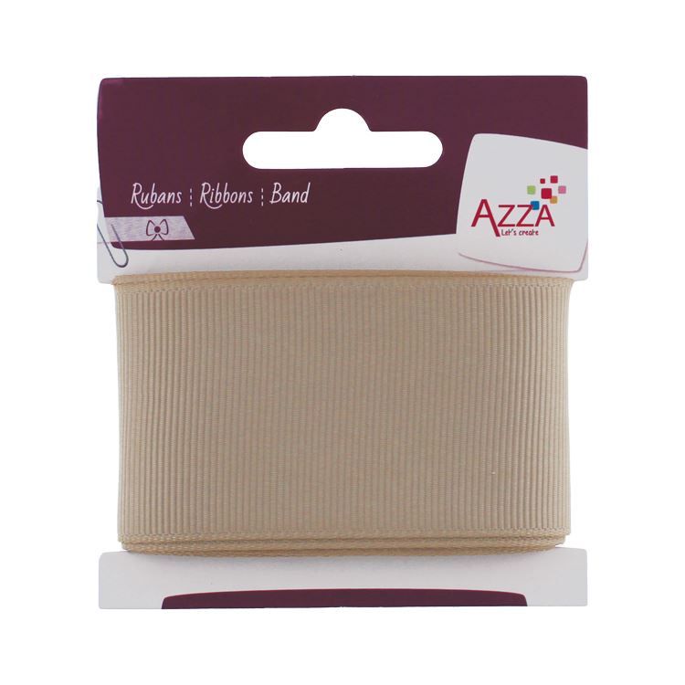 Ripsband 'Hellbeige' (38mmx3m)