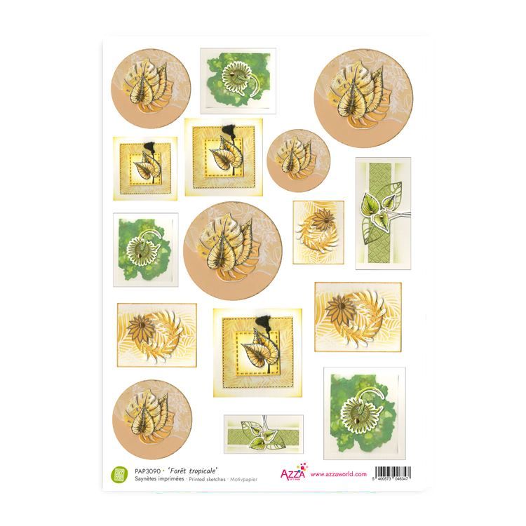 Motivpapier ‘Tropischer Regenwald’