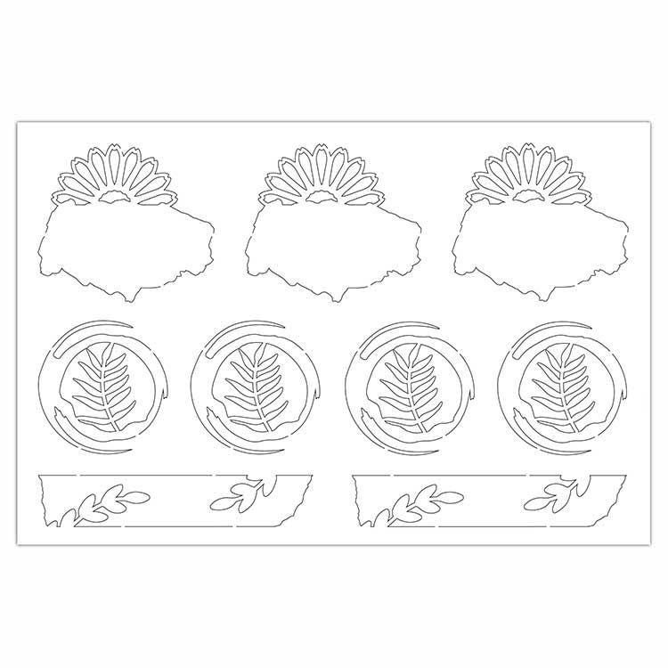 Konturenfiguren 'Schatten'