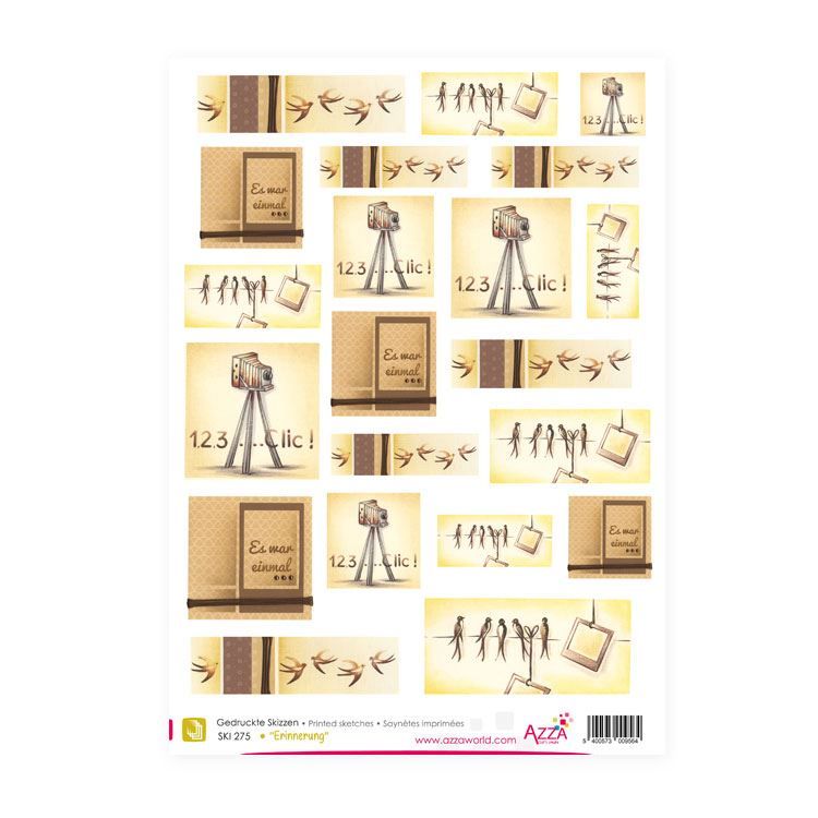 Motivpapier 'Erinnerung'