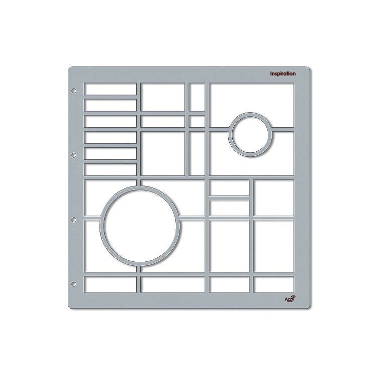 Fotoschablone 'Inspiration' (30x30 cm)