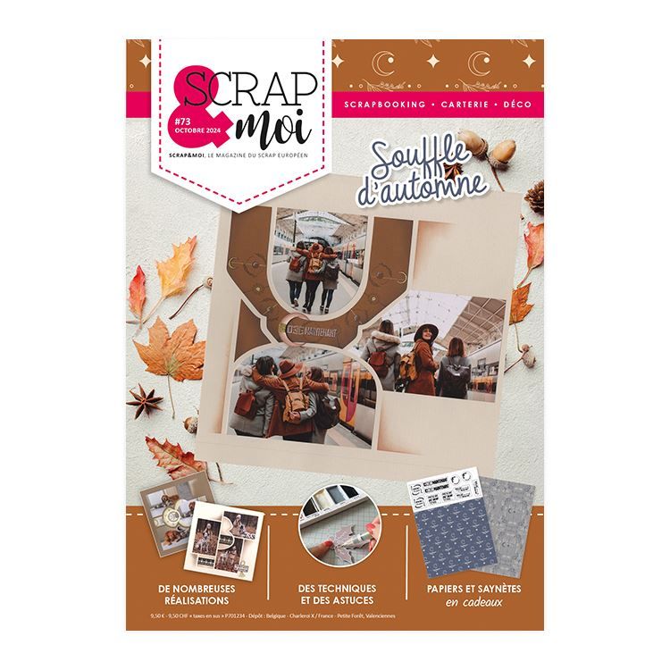 Scrap&amp;Moi Magazin Nr. 73 🇫🇷