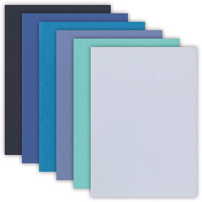 Chamäleonpapier 'Blau'